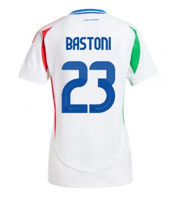 Italien Alessandro Bastoni #23 Replika Udebanetrøje Dame EM 2024 Kortærmet